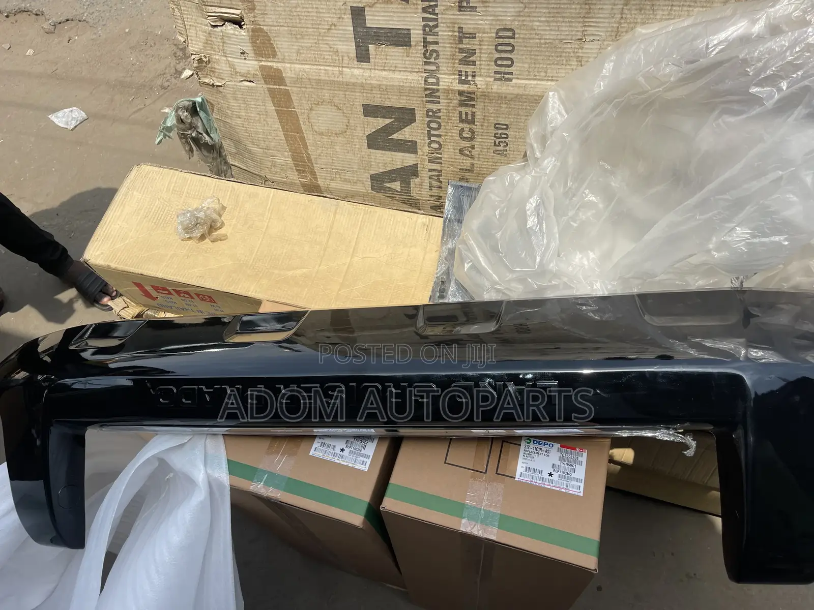 Land Cruiser Prado Bumper Protector Spoiler