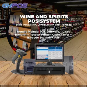 Wine Spirits Bar Pos System Bundle (Hardware Software