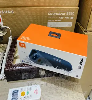 Purchase Classic JBL Charge 5 Rechargeable Speaker.