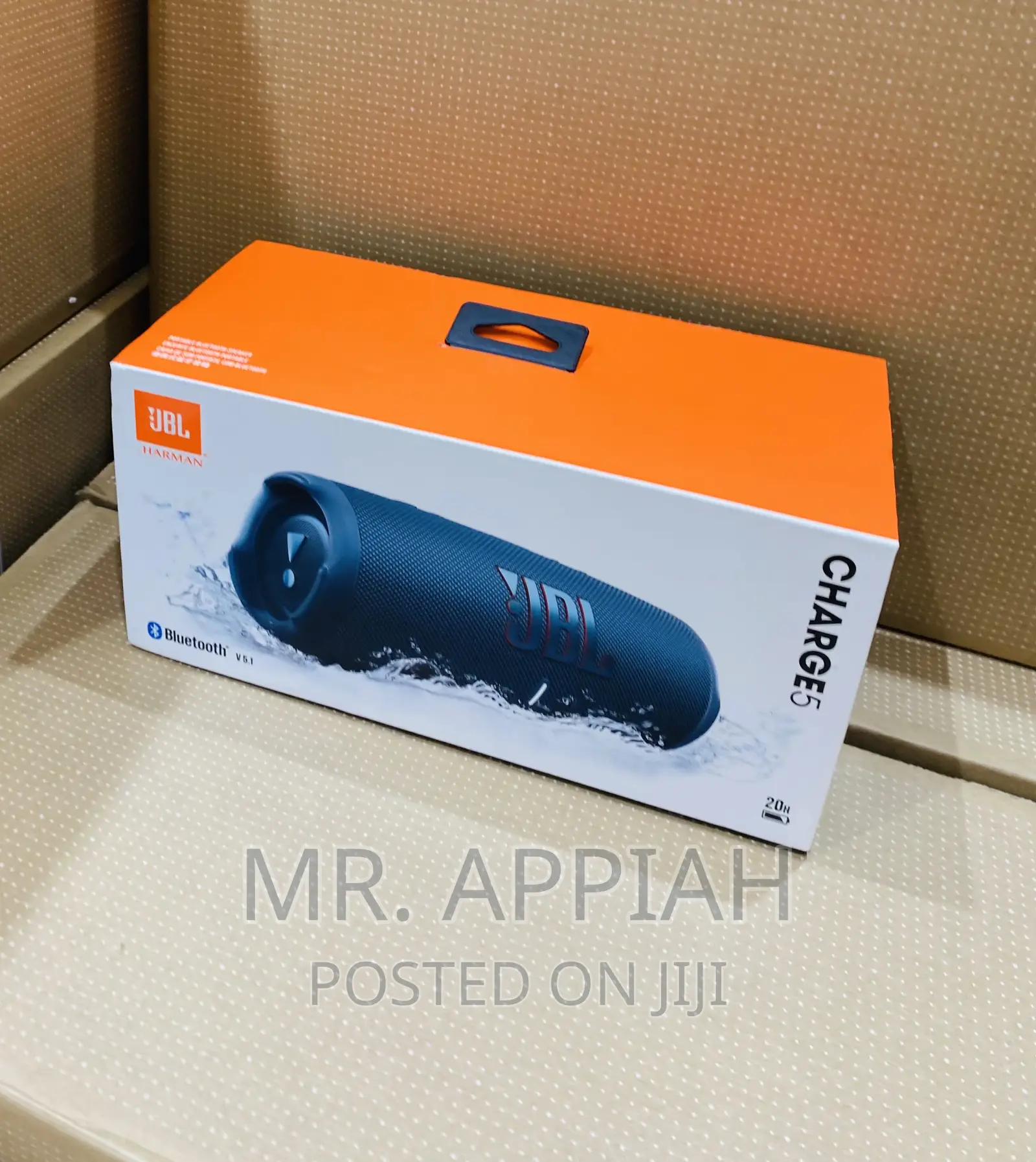 Purchase Adorable JBL Charge 5 Rechargeable Speaker.