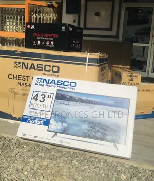 Glossy Digital Black Led Nasco 43 Inches Electric Tv