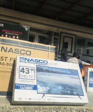Digital Full HD Black Nasco Electric Led Glossy 43 Inches Tv