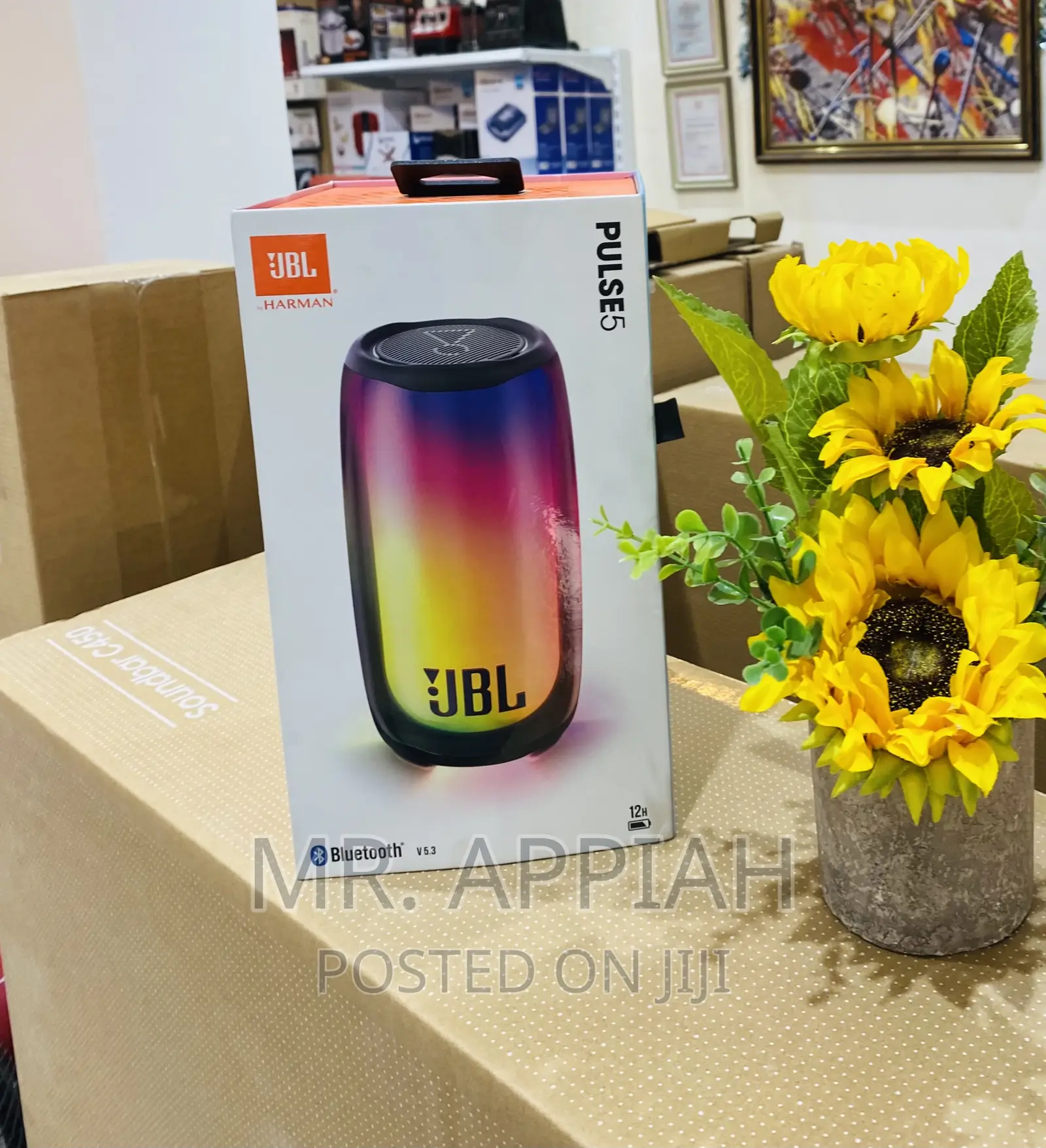 Purchase JBL Pulse 5 Rechargeable Speaker.