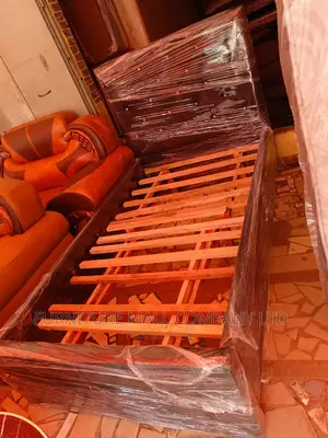 Black One and Half Bed Frame 42x75