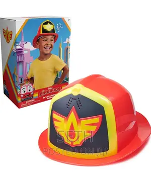 Disney Junior Firebuds, Bo’S Firefighter Hat With Light