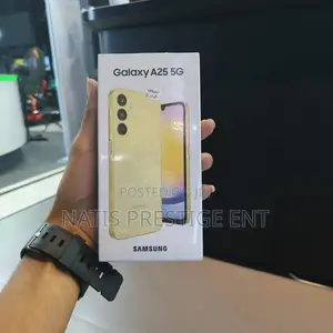 New Samsung Galaxy A25 256 GB Yellow