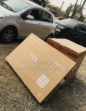 Smart Black 55 Inches Glossy Qled TCL Electric C635 Tv