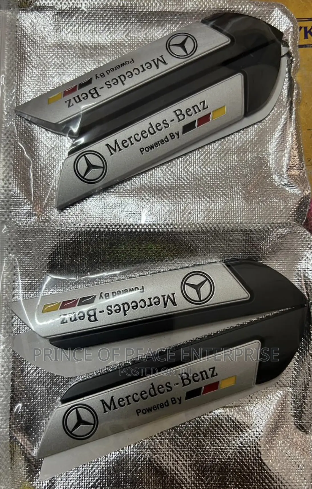 Mercedes Benz Fender Sticker Designs Pair