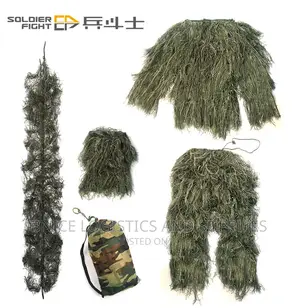 Bushman Costume / Bush Camouflage / Prank Costume for Adults