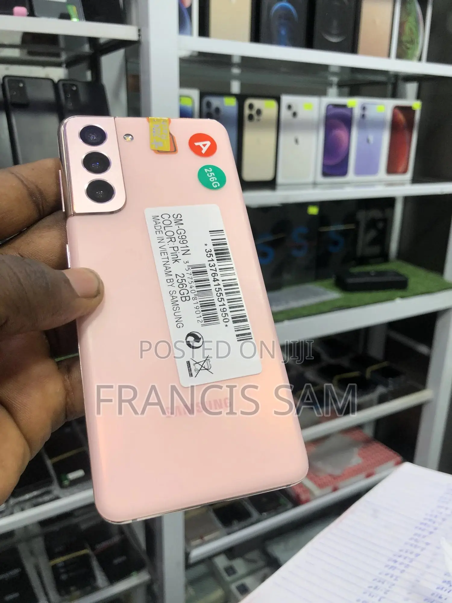 New Samsung Galaxy S21 5G 256 GB Pink