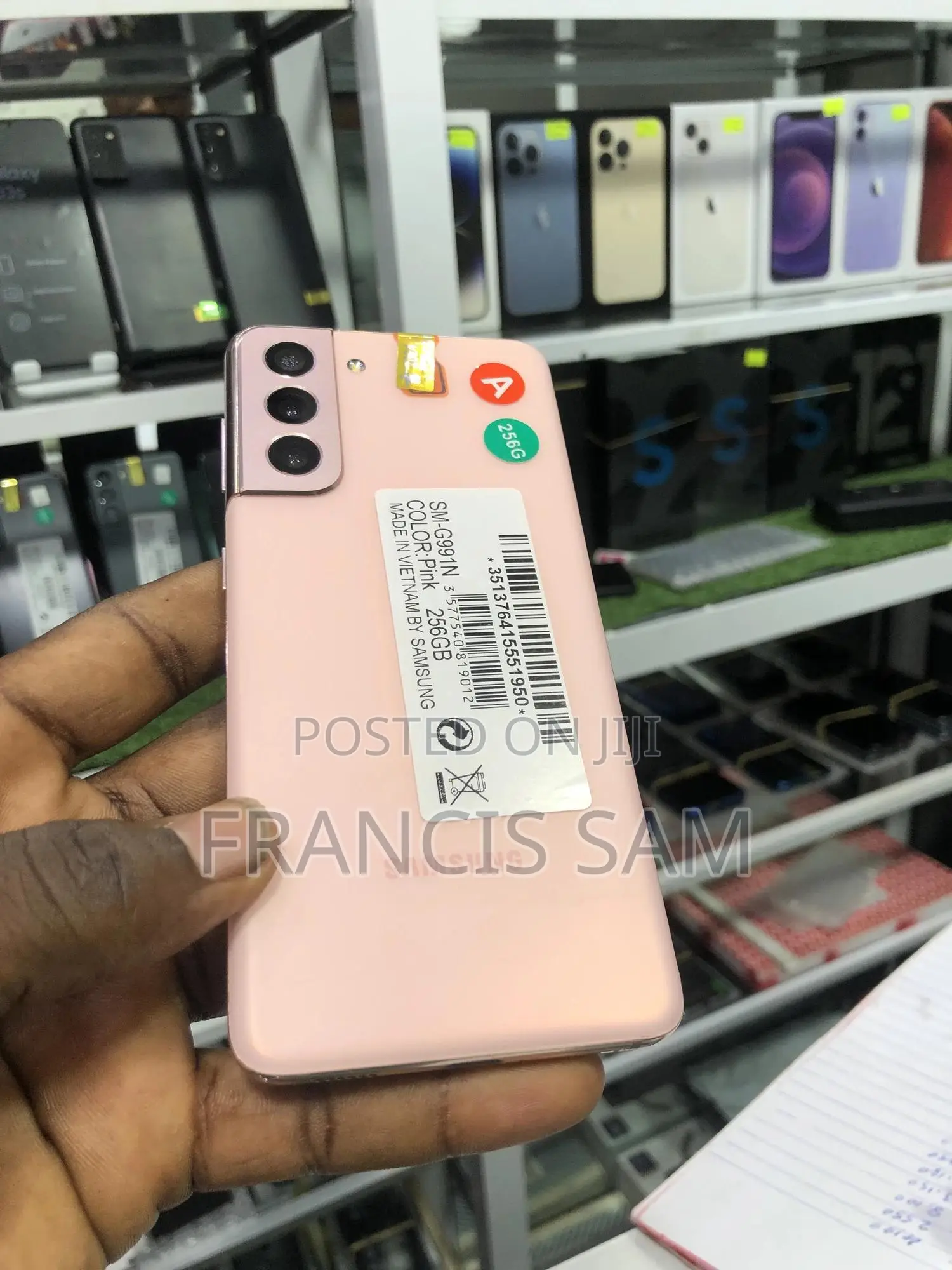New Samsung Galaxy S21 5G 256 GB Pink
