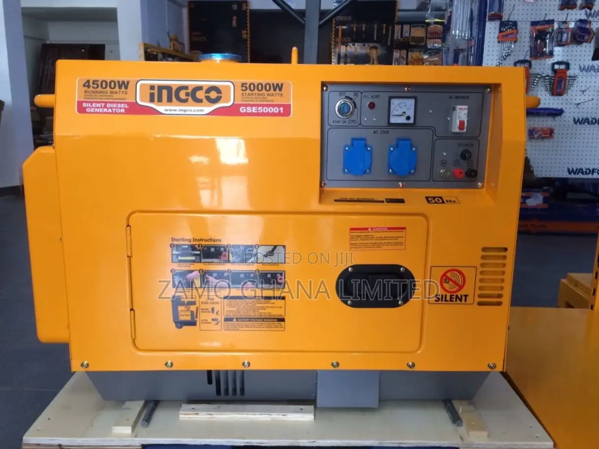 Silent Diesel Generator 5kw(9.0hp) - Gse50001