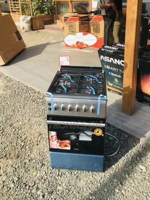 4 Gas Cooker 50x60 Oven With Grill Volcano Gray