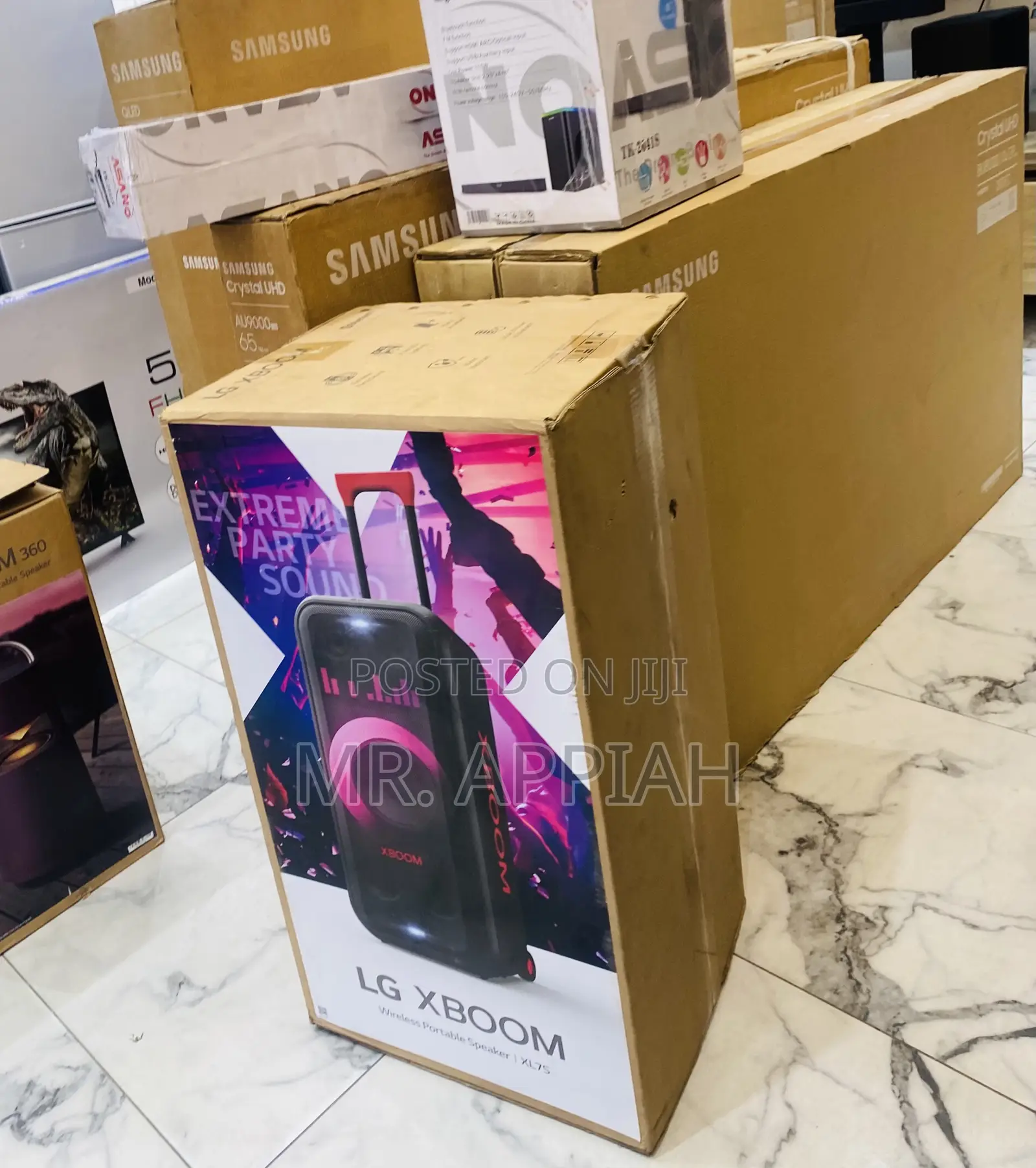Newly in Stock LG Xboom XL7S Portable Speaker,Black