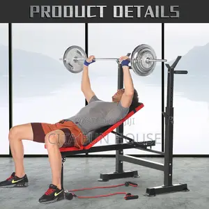 Multi-Functional Workout Bench With 15kg Dumbells Set