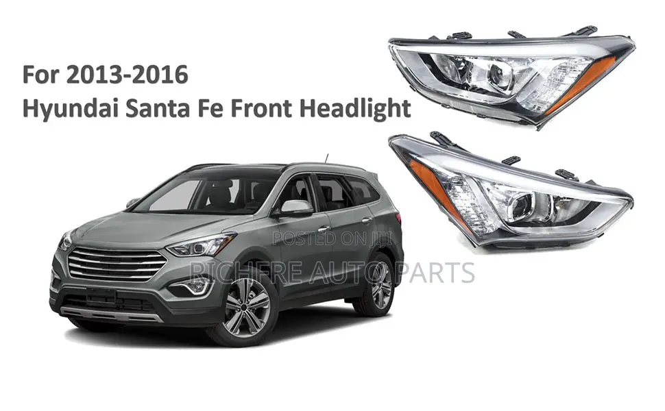 Hyundai Santa Fe 2014 Headlight