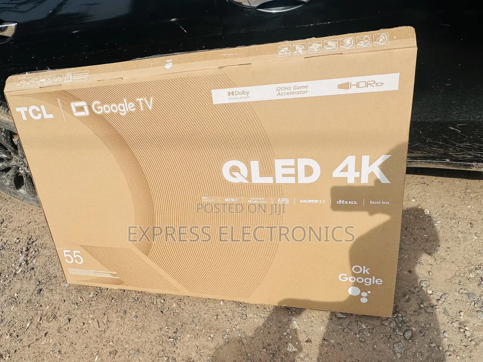 Powerful Dynamic QLED UHD Android TCL 55”C645.