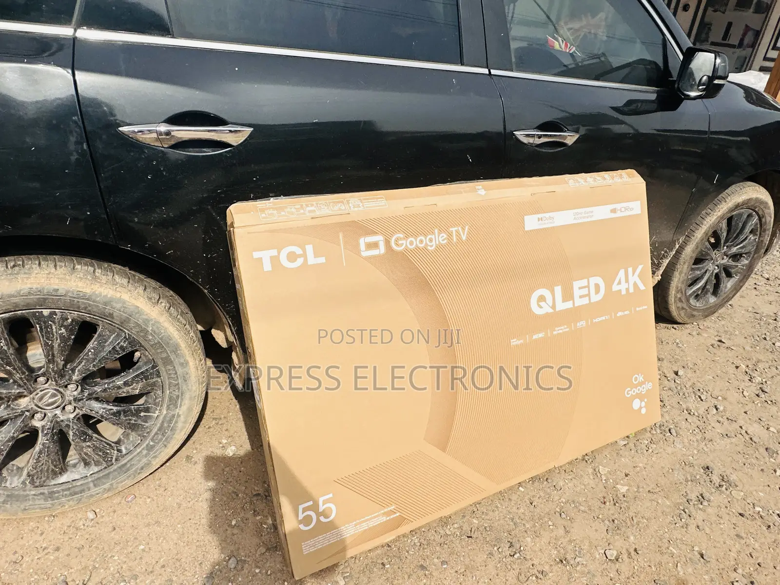 QLED UHD Smart Glossy Screen  TCL 55”C645
