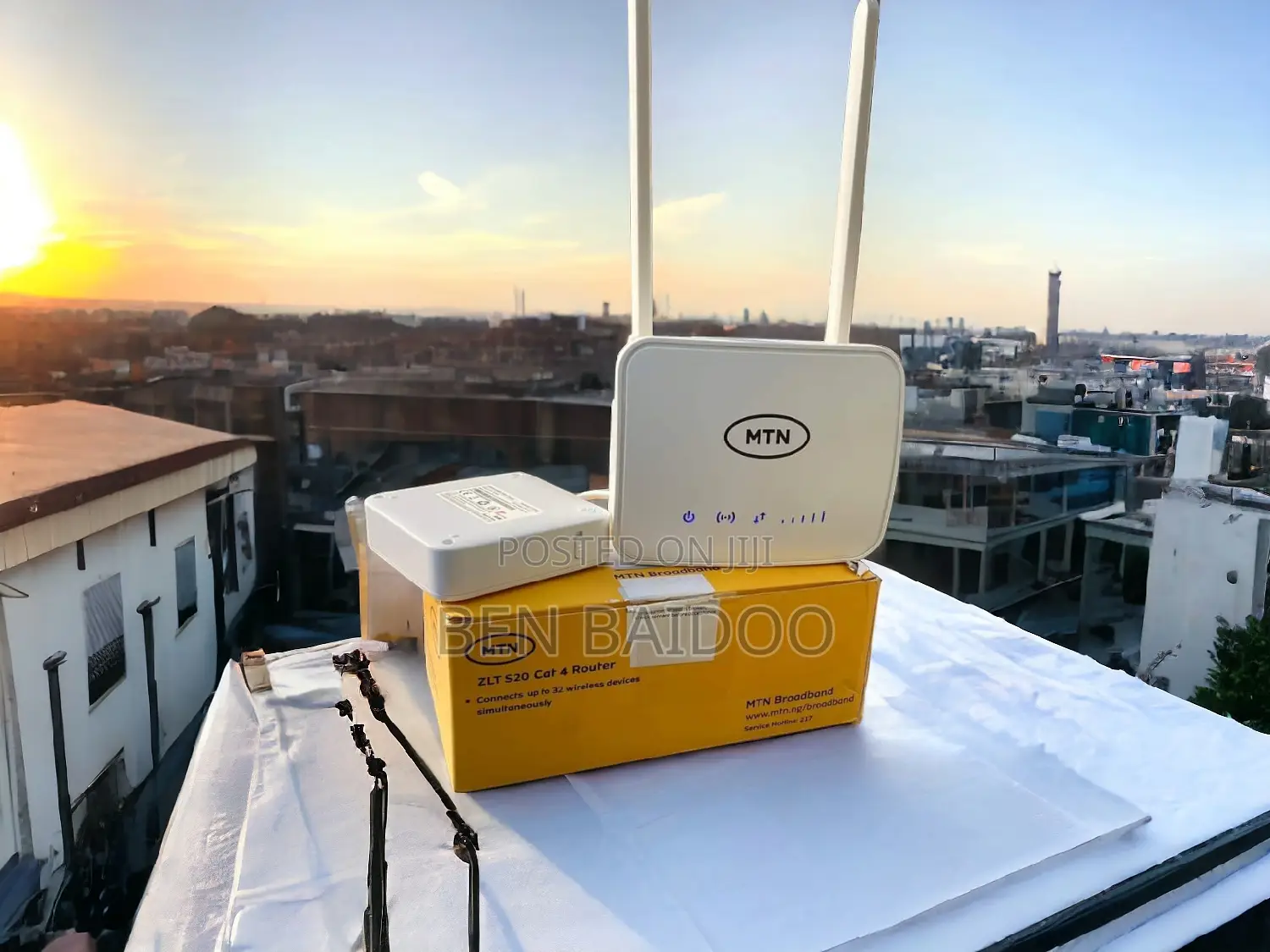 MTN 4G Router(Connect Phone,Tablets, Laptop Cameras