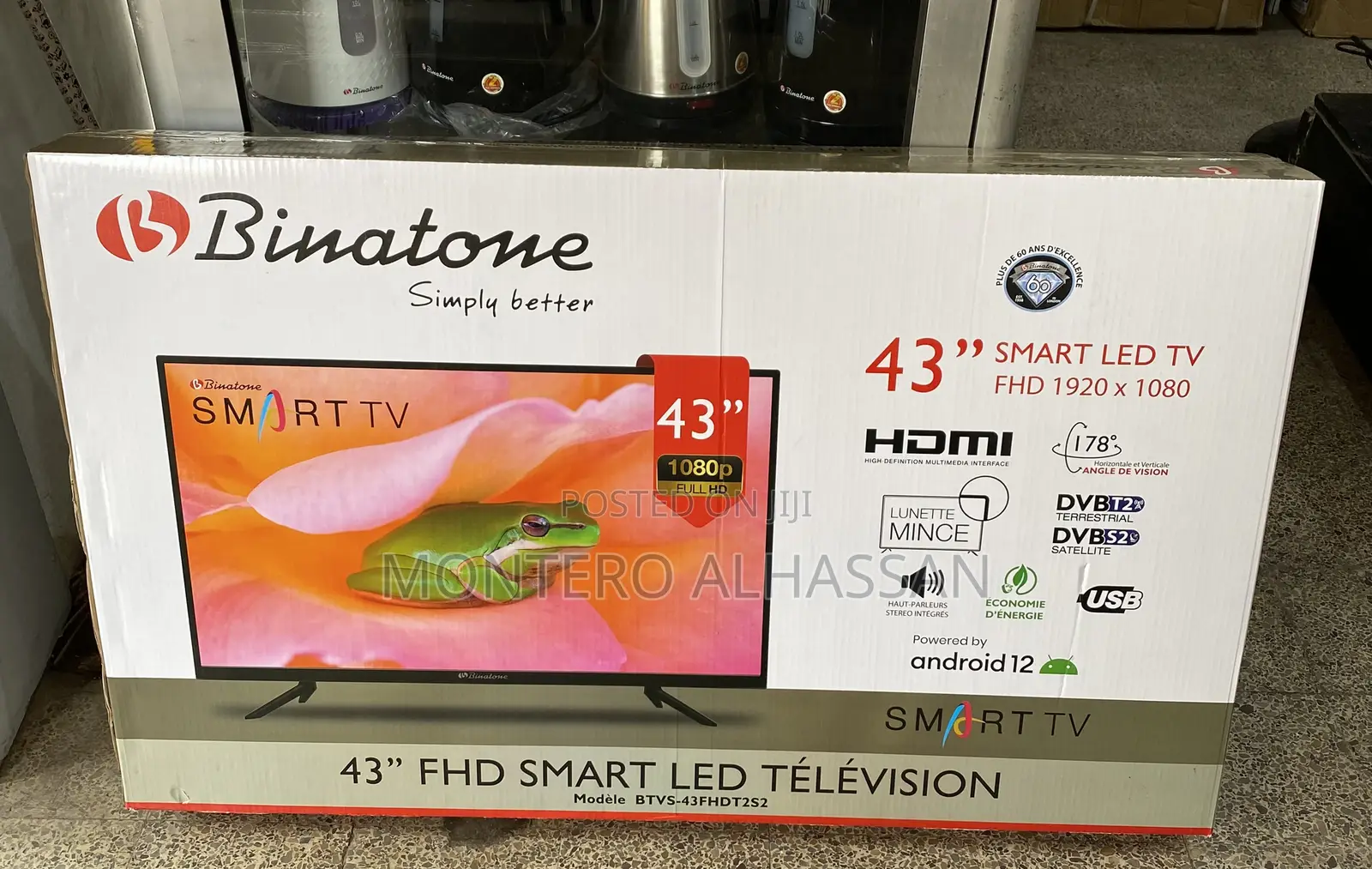 43”Inches Binatone Television
