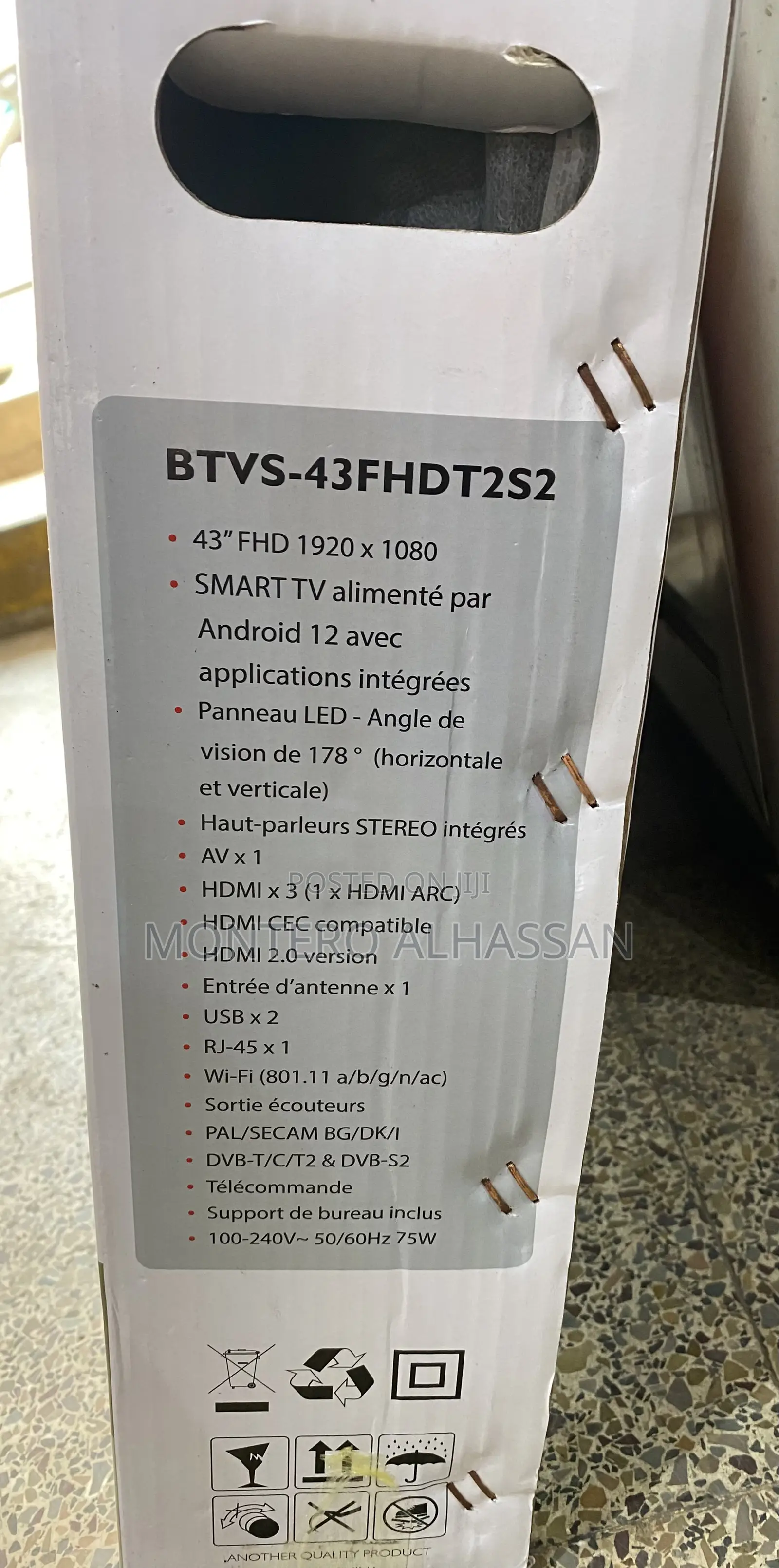 43”Inches Binatone Television