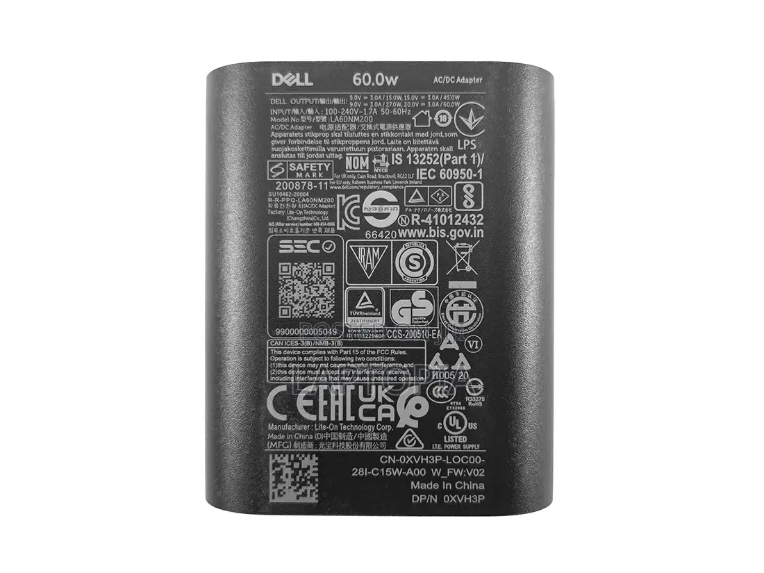 Original Dell Gan Charger USB-C 60.0w