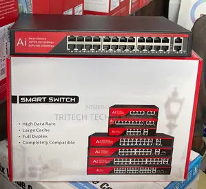 Ai 24port Smart Poe Switch +2uplink Gigabit and +1 SFP
