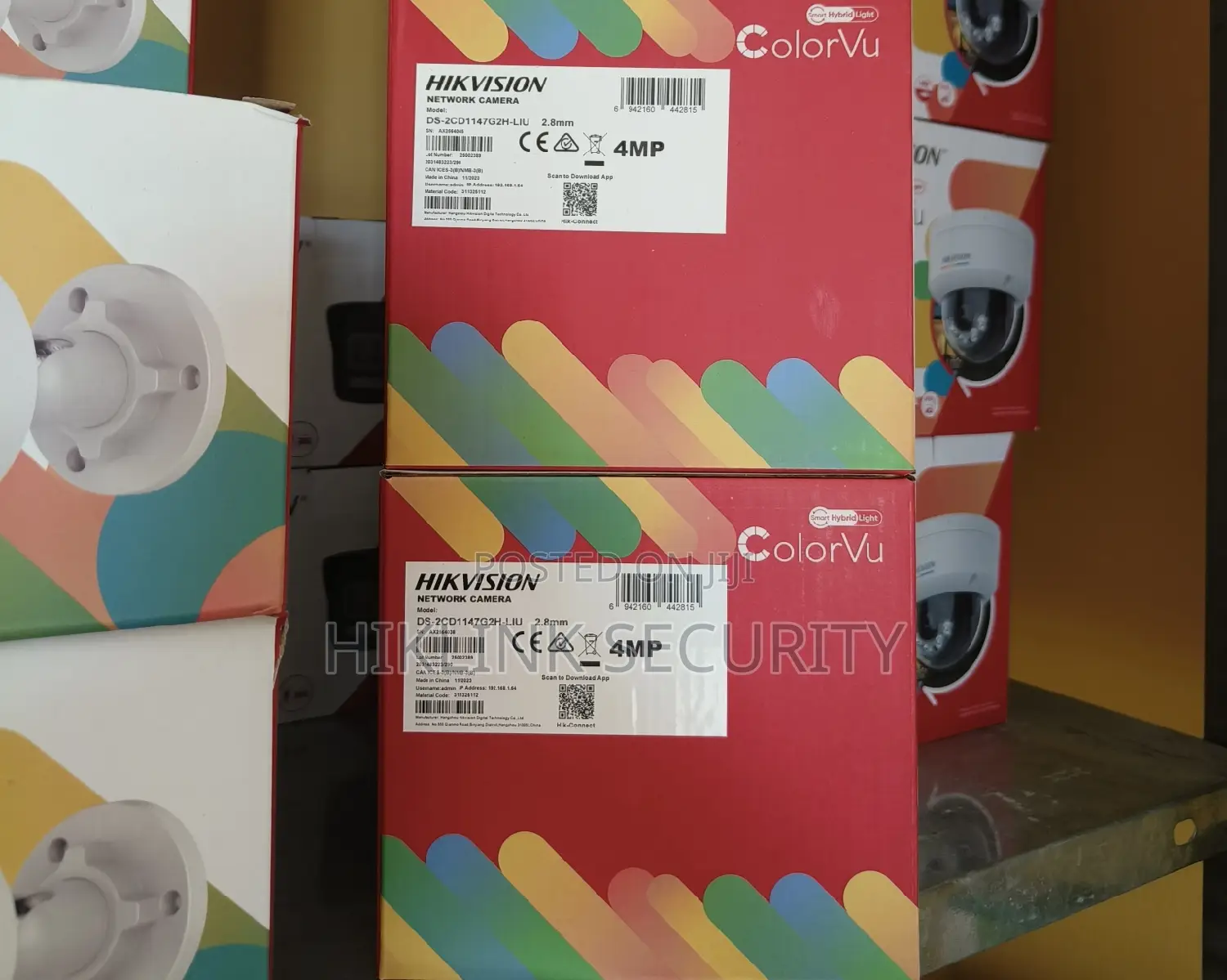 Hikvision 4mp Ip Colourvu With Mic