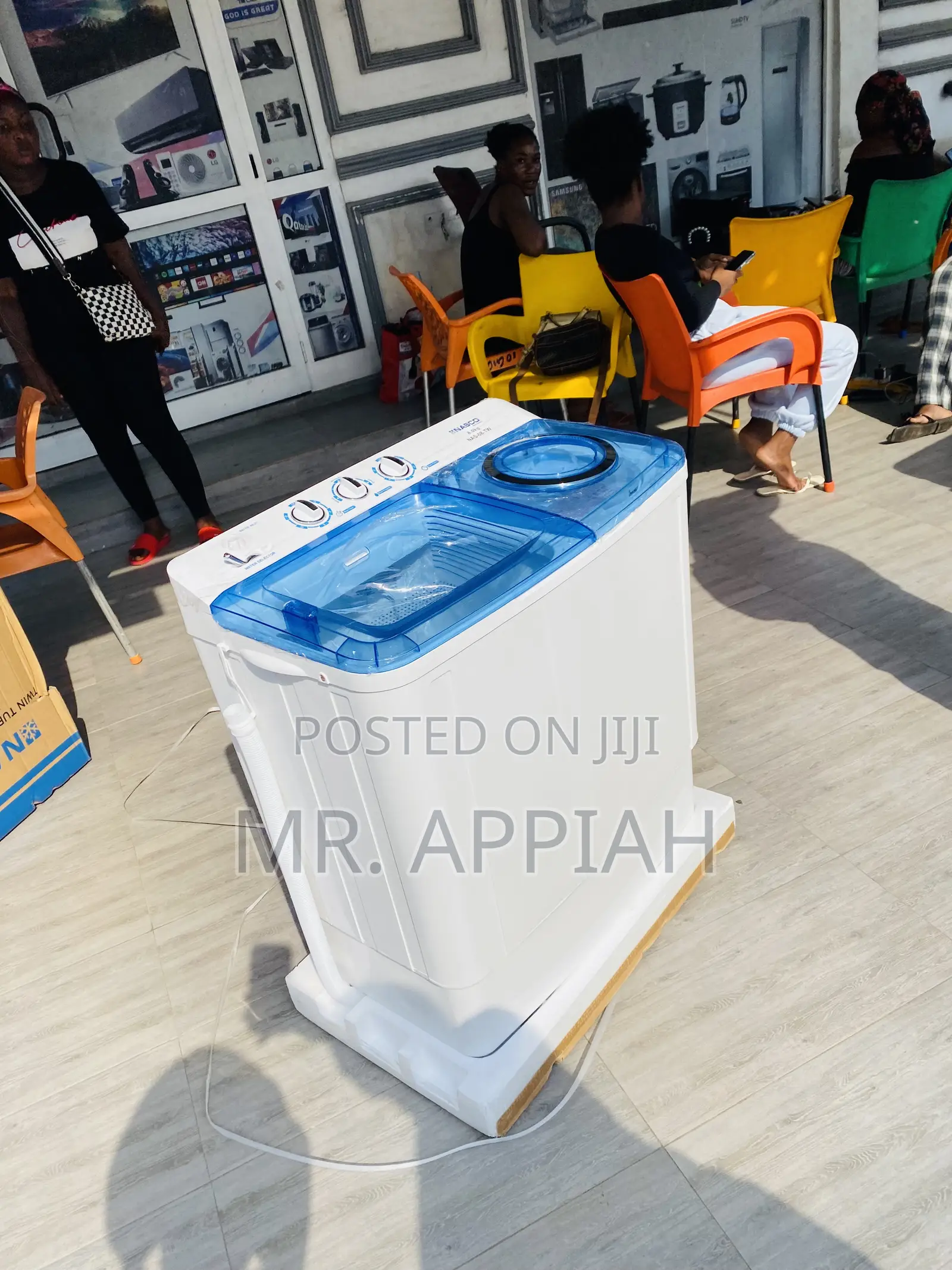 Energy Sufficient Nasco 8kgtopload Electric Washing Machine