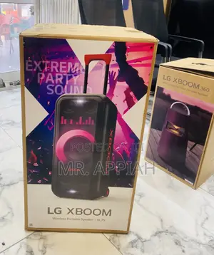Latest LG XL7S Portable Bluetooth Party Speaker(Black).