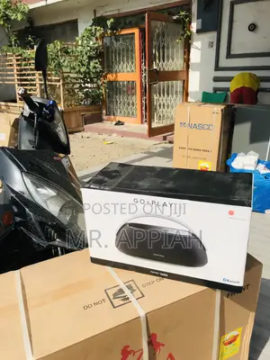Harman Kardon Go + Play Rechargeable Bluetooth Speaker.