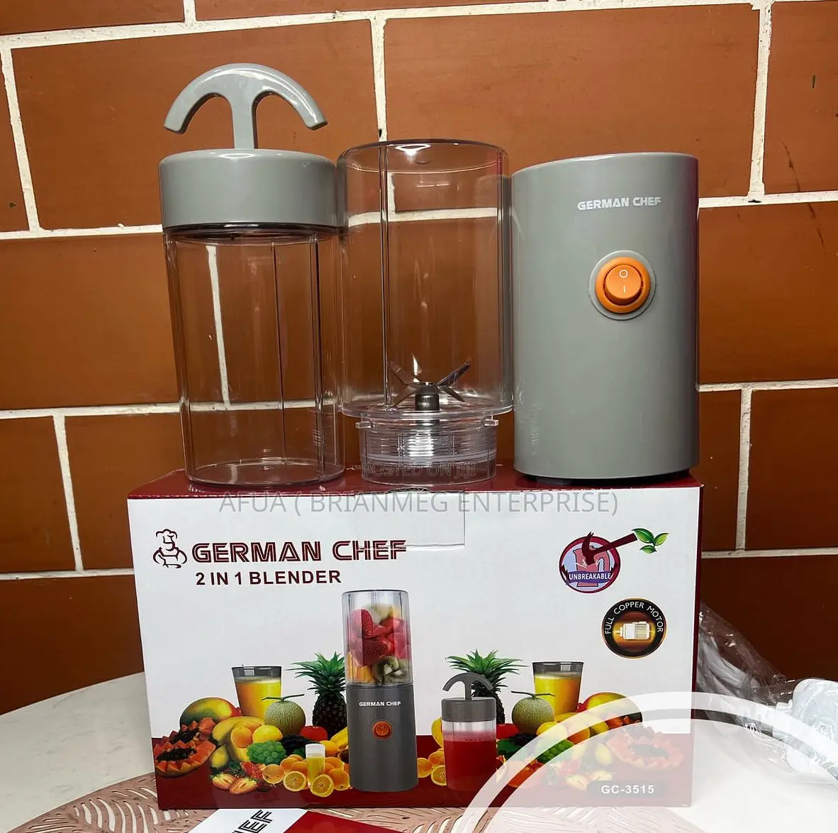 German Chef 2in1 Mini Blender