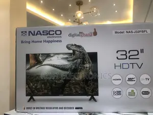 Built-in Satellite Receiver: Yes (DVB-T2/S2)-nasco 32inch Tv
