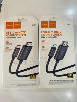 Hoco Usb-c To Hdmi Cable 2m(Black)