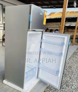 Shop Original Pearl PF-250 Double Door Electric Fridge,Gray