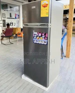 Shop Pearl PF-250 Double Door Electric Fridge(Gray).