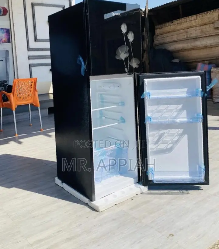 Extremely Cooling Pearl PF-17T 2 Door Electric Fridge,Black