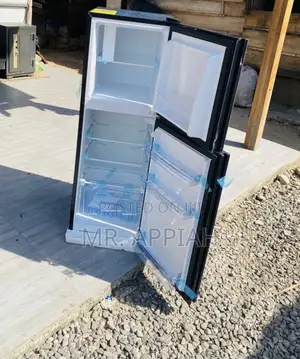 Energy Efficient Pearl PF-17T 2 Door Electric Fridge,Black