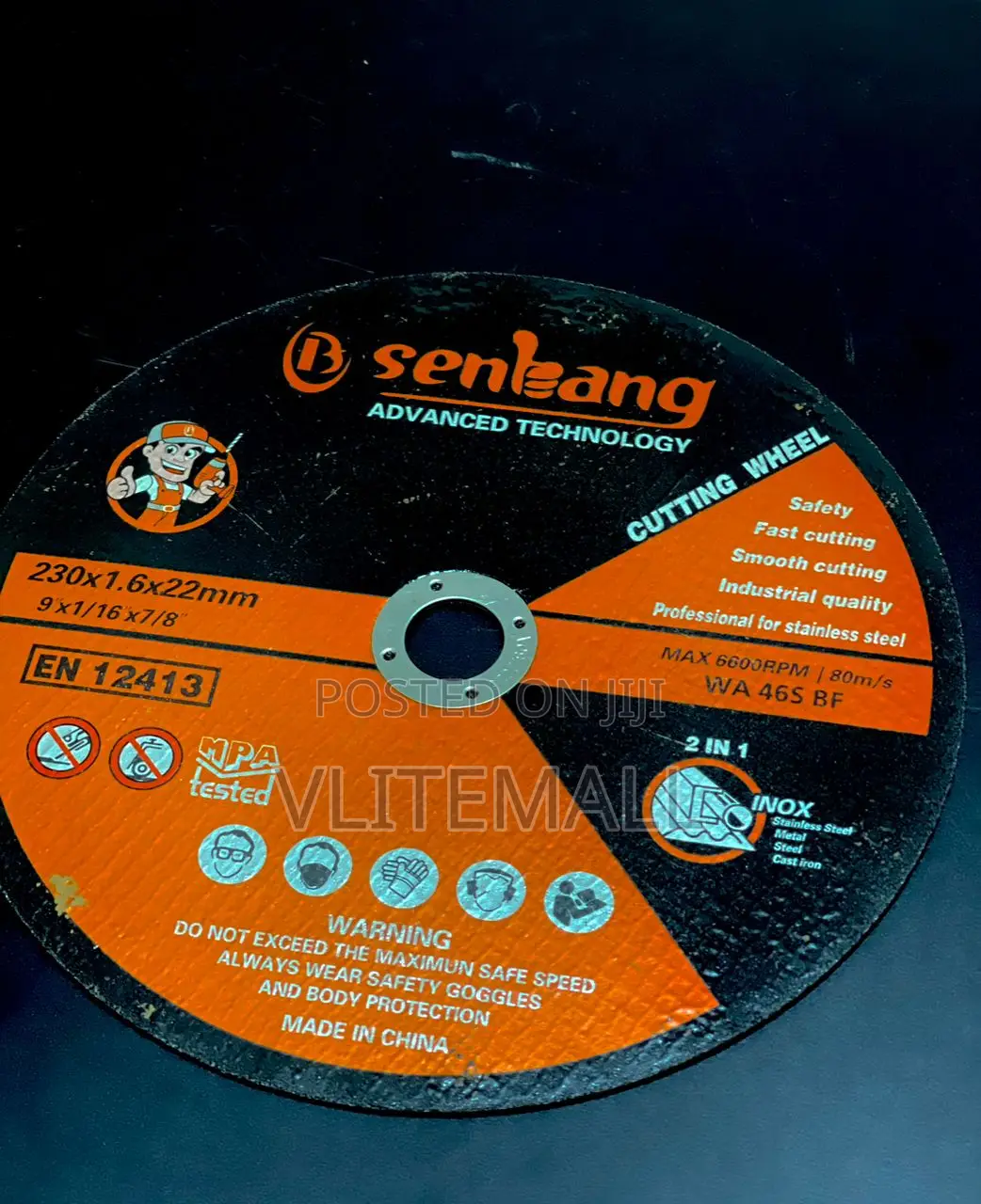 230x6x22mm Cutting Wheel