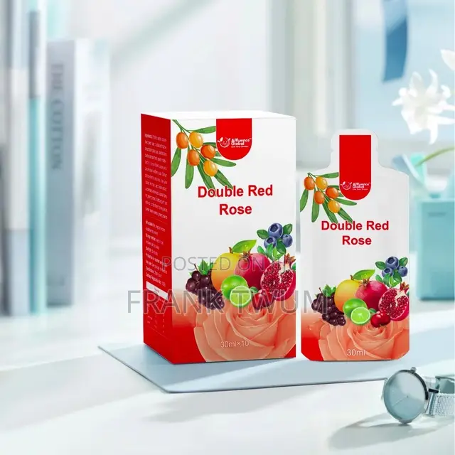 Double Red Rose