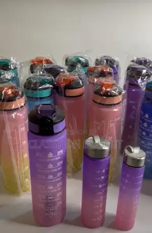 3 in 1 Water Bottle With Calibration