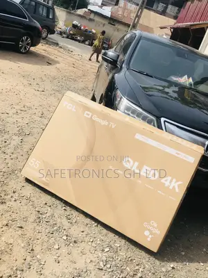 C635 TCL Black Glossy Electric 55 Inches Smart Qled Tv