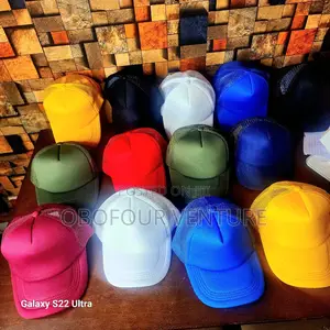 Mens Half Mesh Adjustable Trucker Cap Baseball Hat
