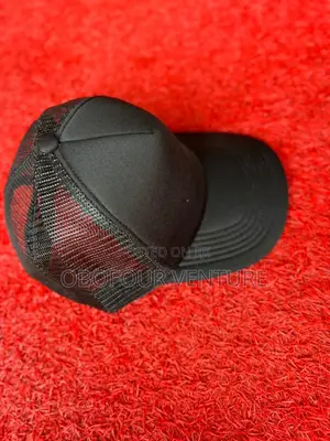 Mens Half Mesh Adjustable Trucker Cap Baseball Hat