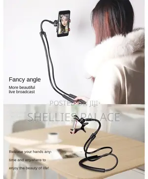 Retractable Neck Hanging Selfie Pole Stand Adjustable 360°