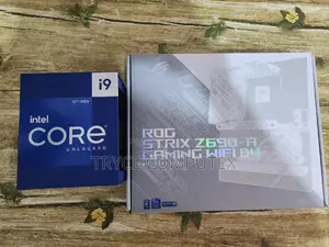 Intel Core I9 + Asus Strix Z690 Motherboard