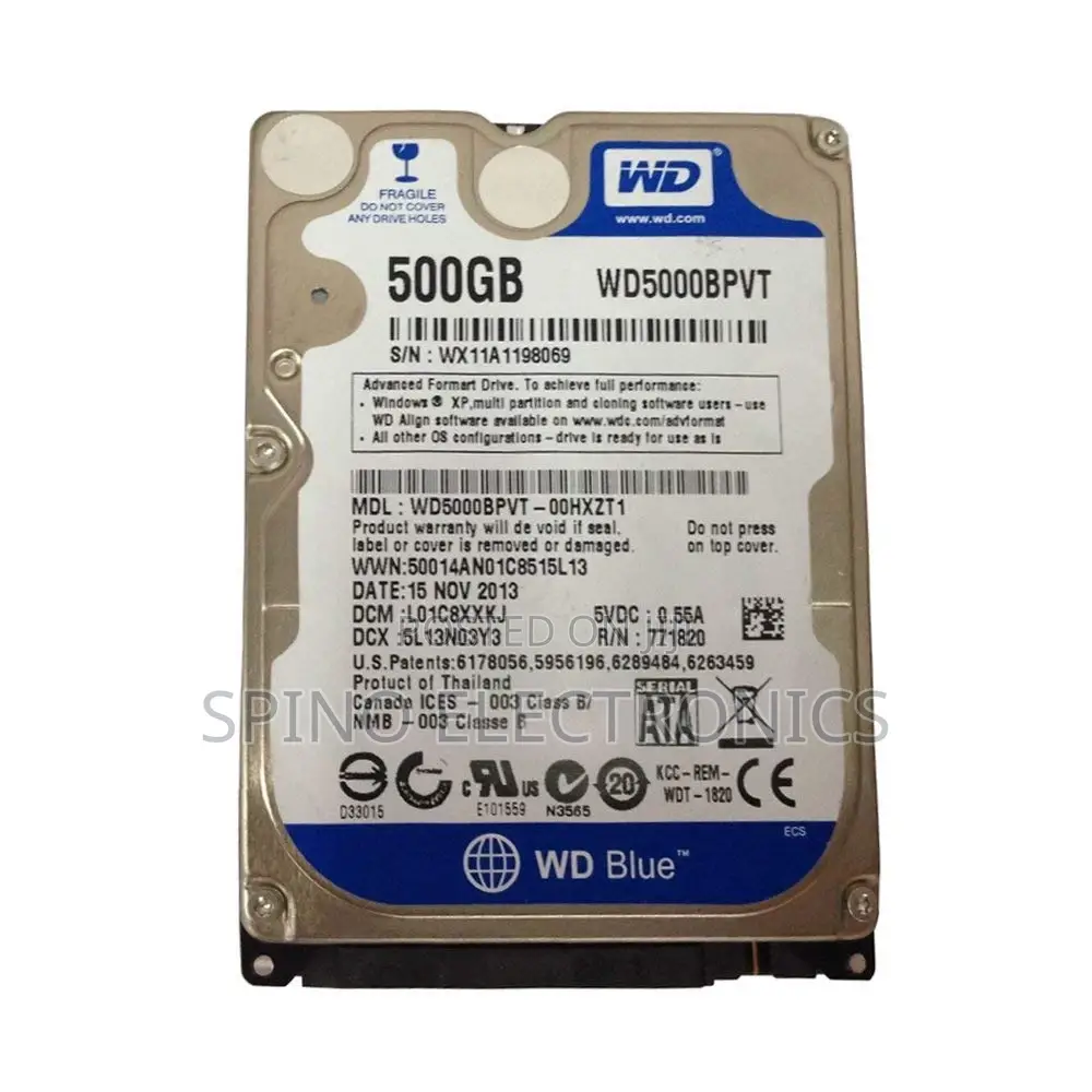 Storage Hard Disk Drive (500gb)