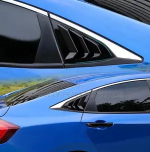 Honda Civic 2016 2017 2018 Fancy Side Glass Covers Set