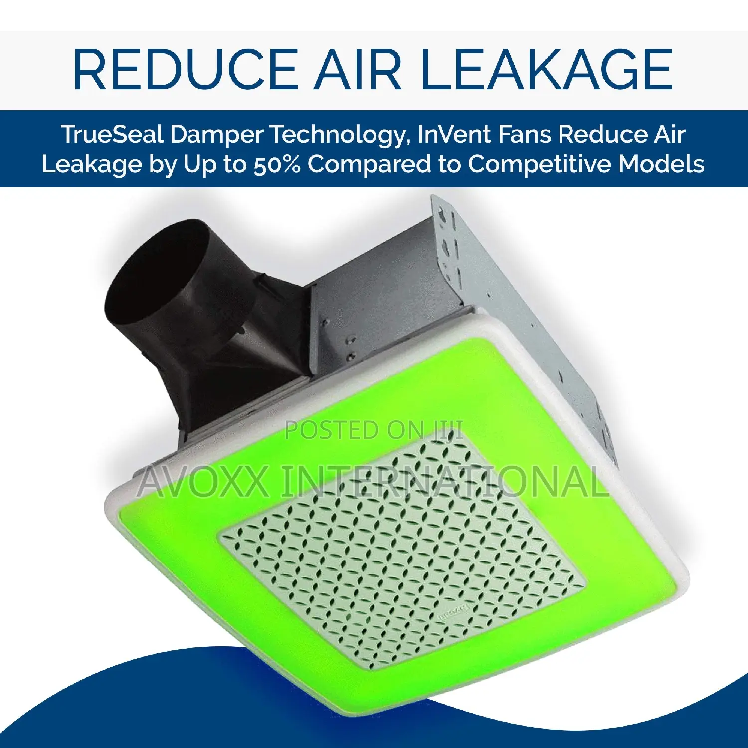 Nutone SPK110RGBL Ventilation Fan W/Bluetooth Speaker