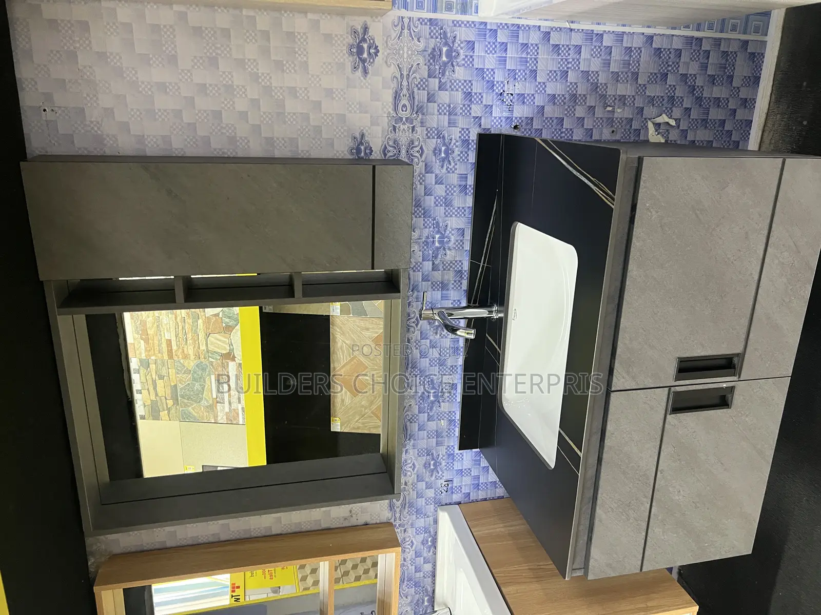 Cabinet Basin With Cabinet Mirror (Under Mount Bc)